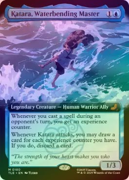 FOIL】【英】水の技の達人、カタラ/Katara, Waterbending Master[青R