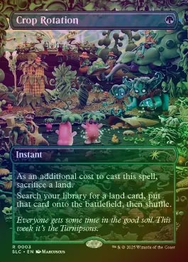 FOIL】【英】輪作/Crop Rotation[緑P]【SLC】 | プロモ・プレリリース