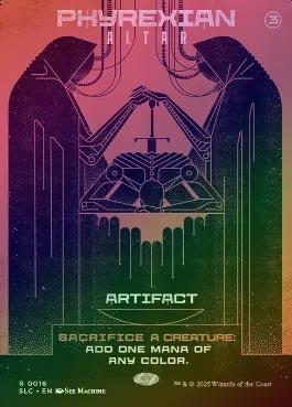 FOIL】【英】ファイレクシアの供犠台/Phyrexian Altar[無色P]【SLC