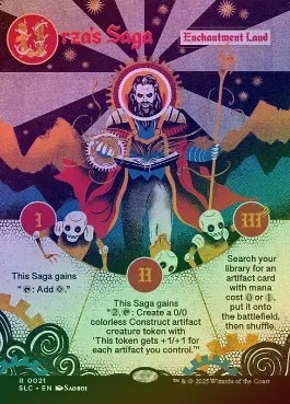 MTG ウルザの物語/Urza's Saga foil FOIL】【英】ウルザの物語/Urza's Saga[土地P]【SLC】 | プロモ・プレ