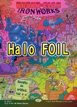 HALO FOIL】【英】クラーク族の鉄工所/Krark-Clan Ironworks[無色P