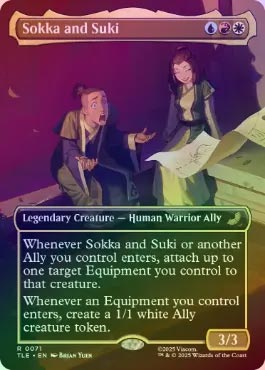 FOIL】【英】サカとスキ/Sokka and Suki[多色R]【TLE】[ボーダーレス