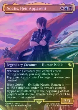 PSA10 真の王、ノクティス ☆SALE☆【FOIL】【英】真の王、ノクティス/Noctis, Heir Apparent[多