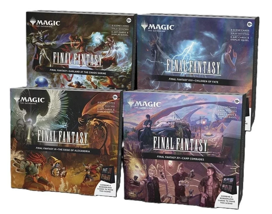 《クーポン&ポイント使用不可》【ゆうパケット不可】『FINAL FANTASY』シーン・ボックス 英語版4種セット【FIC】 | スタンダード ...