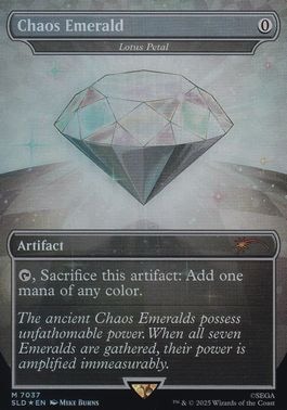 FOIL】【英】Chaos Emerald〔水蓮の花びら/Lotus Petal〕[No.7037