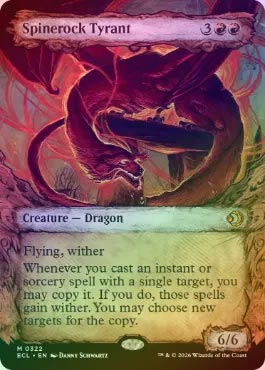 当店在庫してます！ 【MTG】背骨岩の暴君 Tyrant《日本語》【ECL】