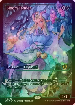 MTG 花を手入れする者/Bloom Tender 英語 フラクチャーfoil ミントモール / MINT GAMES MTG(東日本橋) / 【SPG】【ENG】【Foil