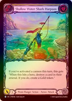 《Rainbow Foil》《英》[海賊・レンジャー] 浅瀬鮫の銛/[Pirate Ranger]Shallow Water Shark ...