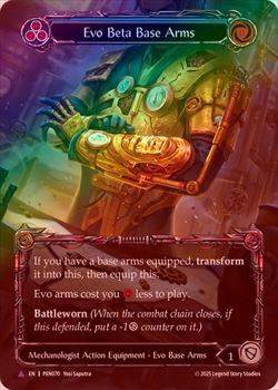 ��Cold Foil�աԱѡ�[��������] �������¡��١���������/[Mechanologist]Evo Beta Base Arms[Marvel]��PEN��