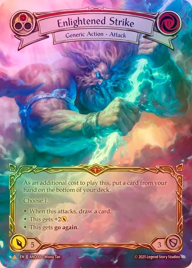 Cold Foil》《英》[Generic] 啓示の一撃 /[Generic]Enlightened Strike