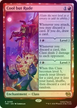 MTG 華麗だが無礼者/Cool but Rude【Foil】英英英英 Teenage Mutant Ninja Turtles Foil: Cool but Rude