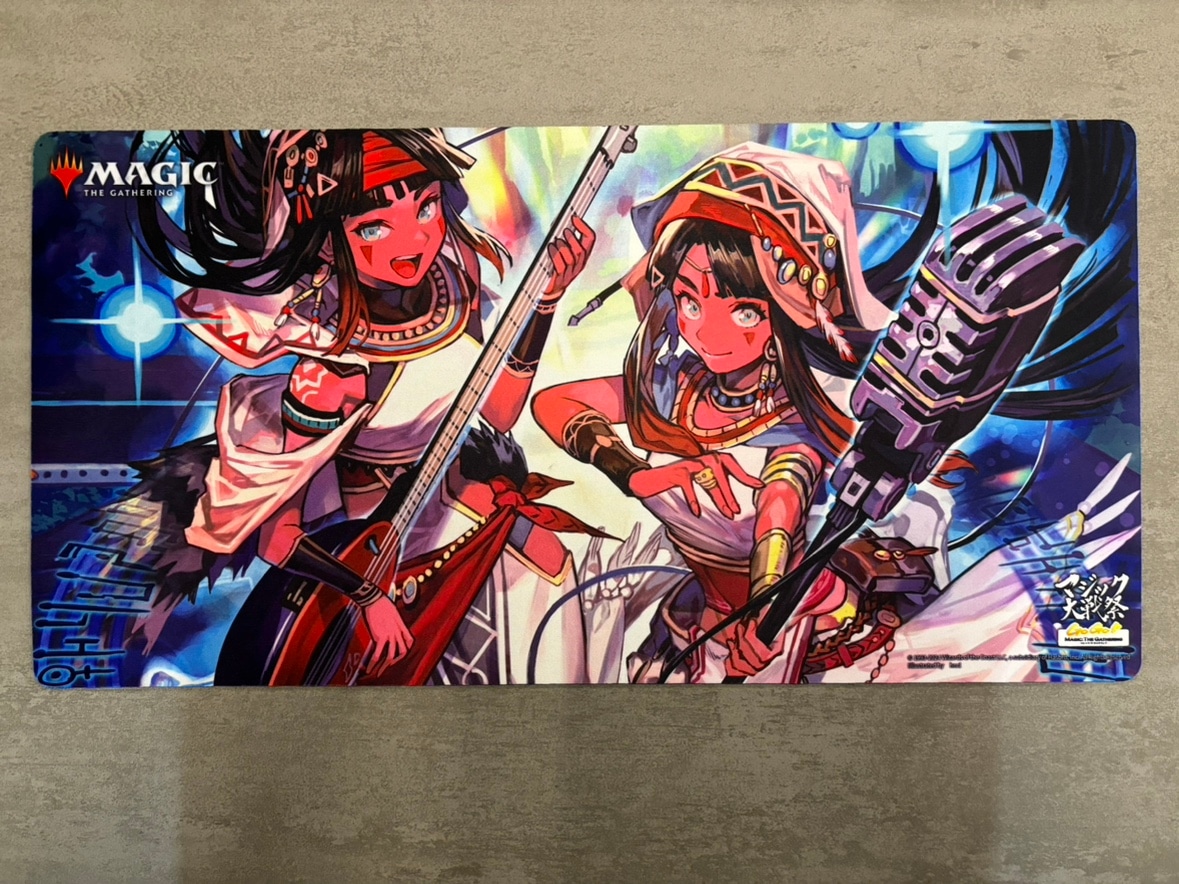 ゆうパケット不可》【マジック大戦祭】熟慮[プレイマット]【MTG