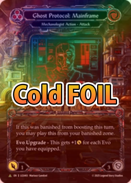 Cold Foil》《英》[機械技師] ゴースト手順：MAINFRAME/[Mechanologist