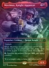 ��FOIL�ۡڱѡ�Maximus, Knight Apparent[��P]��SLD��