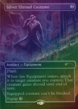 MTG シルバー・シュラウドの衣装　日本語　サージfoil FOIL】【英】シルバー・シュラウドの衣装/Silver Shroud Costume[無色P