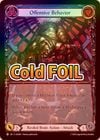 ��Cold Foil�աԱѡ�[���������] ���ڤʿ�����/[Reviled Brute]Offensive Behavior[P]�ԥץ����ǡ�