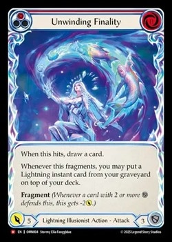 英》[稲妻・幻術士]解けゆく最期/[Lightning Illusionist]Unwinding