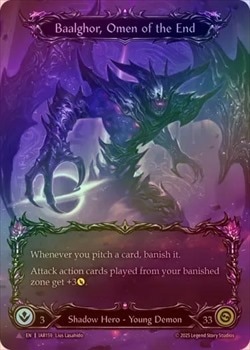 Cold Foil》《英》[影]凶兆の終焉、バルゴール/[Shadow]Baalghor, Omen