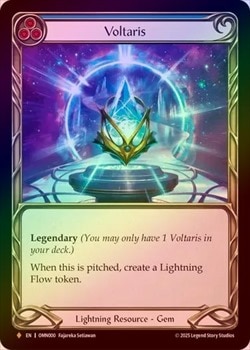 Voltaris / ボルタリス Rainbow Foil》《英》[稲妻]ボルタリス/[Lightning]Voltaris[F]《OMN