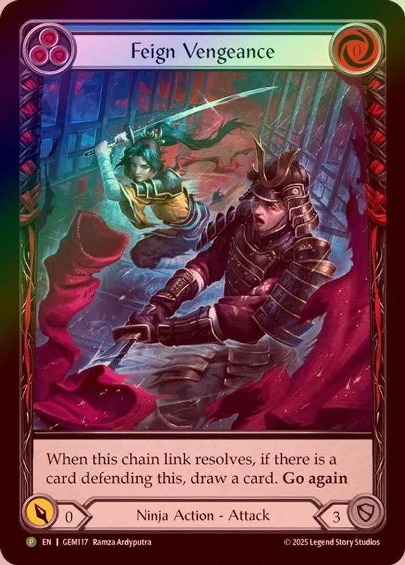 ��Rainbow Foil�աԱѡ�[Ǧ��] �������줿����/[Ninja]Feign Vengeance[P]�ԥץ����ǡ�
