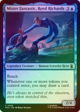 mtg 超稀少 プロモ FOIL ミスターファンタスティック、リードリチャーズ FOIL】【英】ミスター・ファンタスティック、リード・リチャーズ