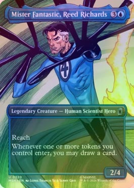 mtg 超稀少 プロモ FOIL ミスターファンタスティック、リードリチャーズ FOIL】【英】ミスター・ファンタスティック、リード・リチャーズ