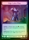 ��Cold Foil�աԱѡ�[���]��Ż���γ�/[Warrior]Edge Laden Plate [C]��MPW��