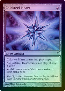 FOIL】【英】冷鉄の心臓/Coldsteel Heart[無色U]【CSP】 | モダン以下
