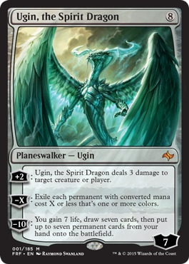 mtg 精霊龍、ウギン　mythic edition ☆特価品 状態EX☆【英】精霊龍、ウギン/Ugin, the Spirit Dragon[無色