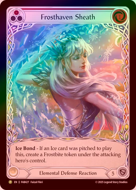Rainbow Foil》《英》[エレメンタル] フロストヘイヴンの覆護