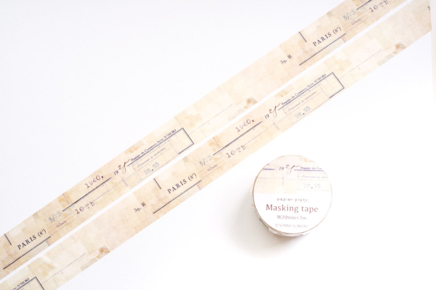 パピアプラッツ SUNNY SUNDAY Paris vintage