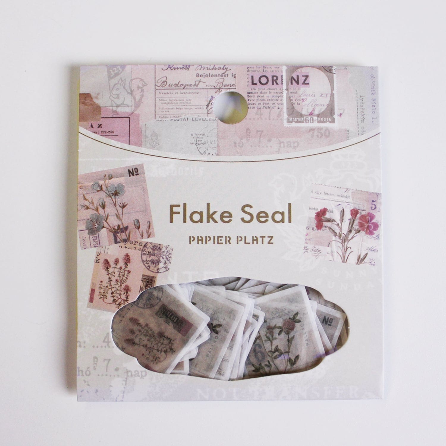 パピアプラッツ SUNNYSUNDAY フレークシール Square