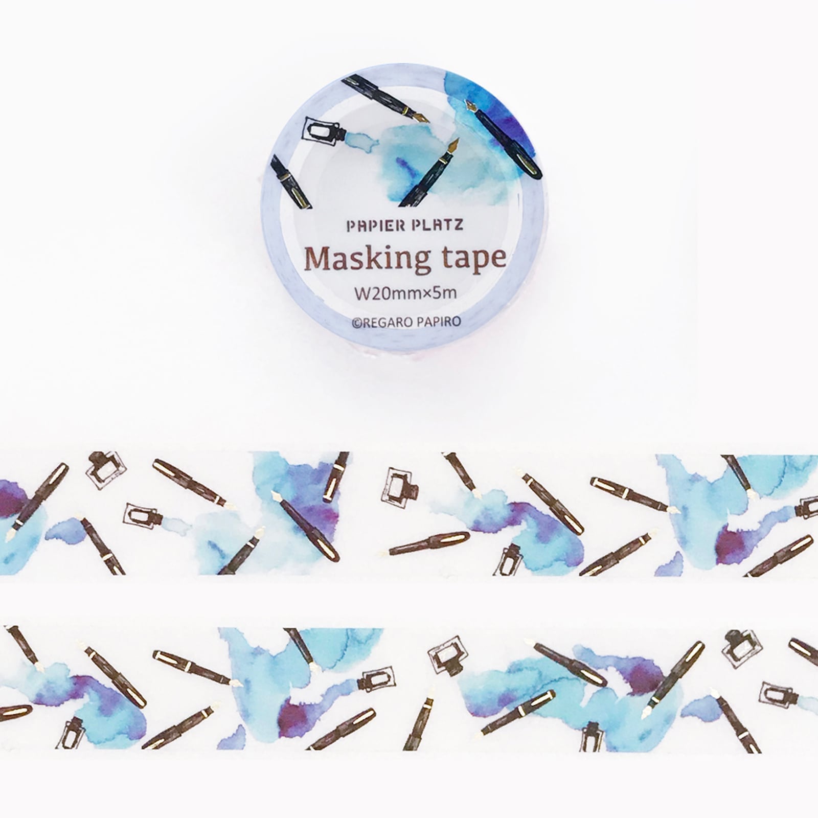 REGARO PAPIRO 万年筆(金箔入り)