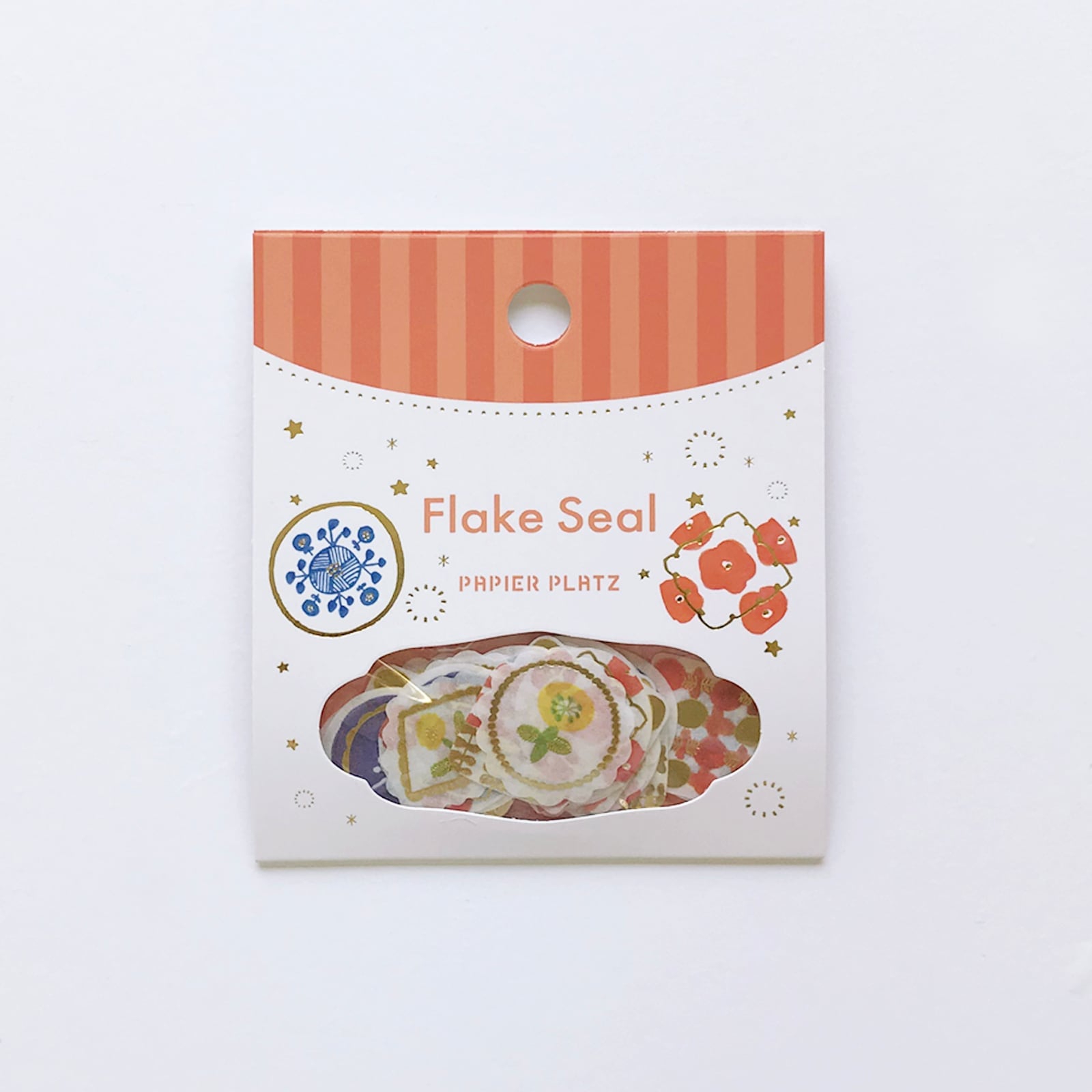 パピアプラッツ kurogoma. フレークシール(金箔入り)