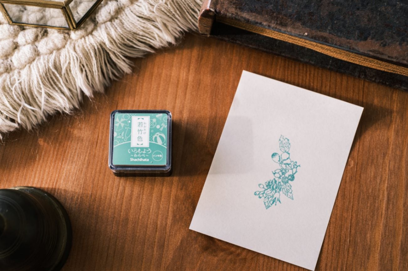 いろもよう わらべ 若竹色