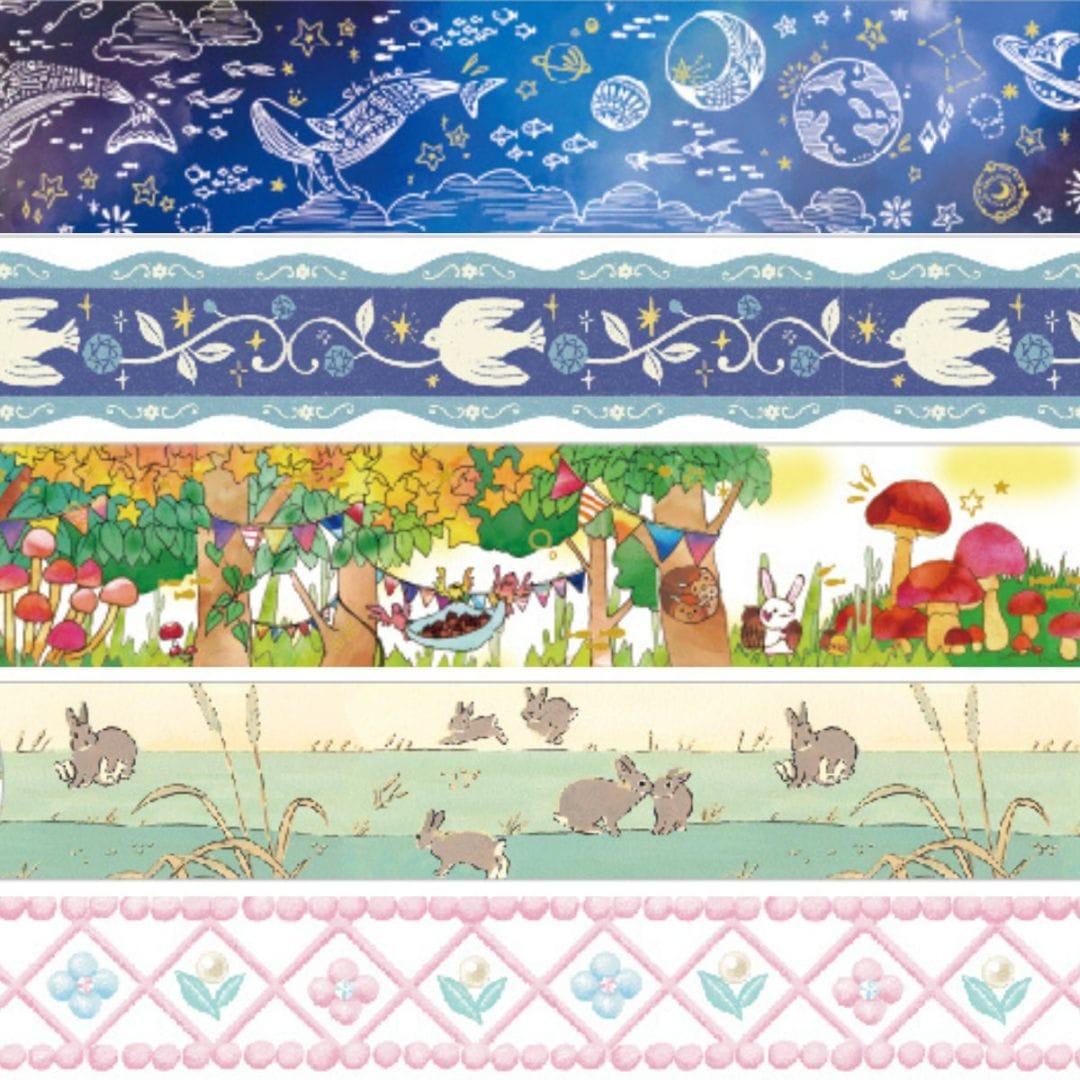 【新入荷】パピアプラッツ／マスキングテープ各種