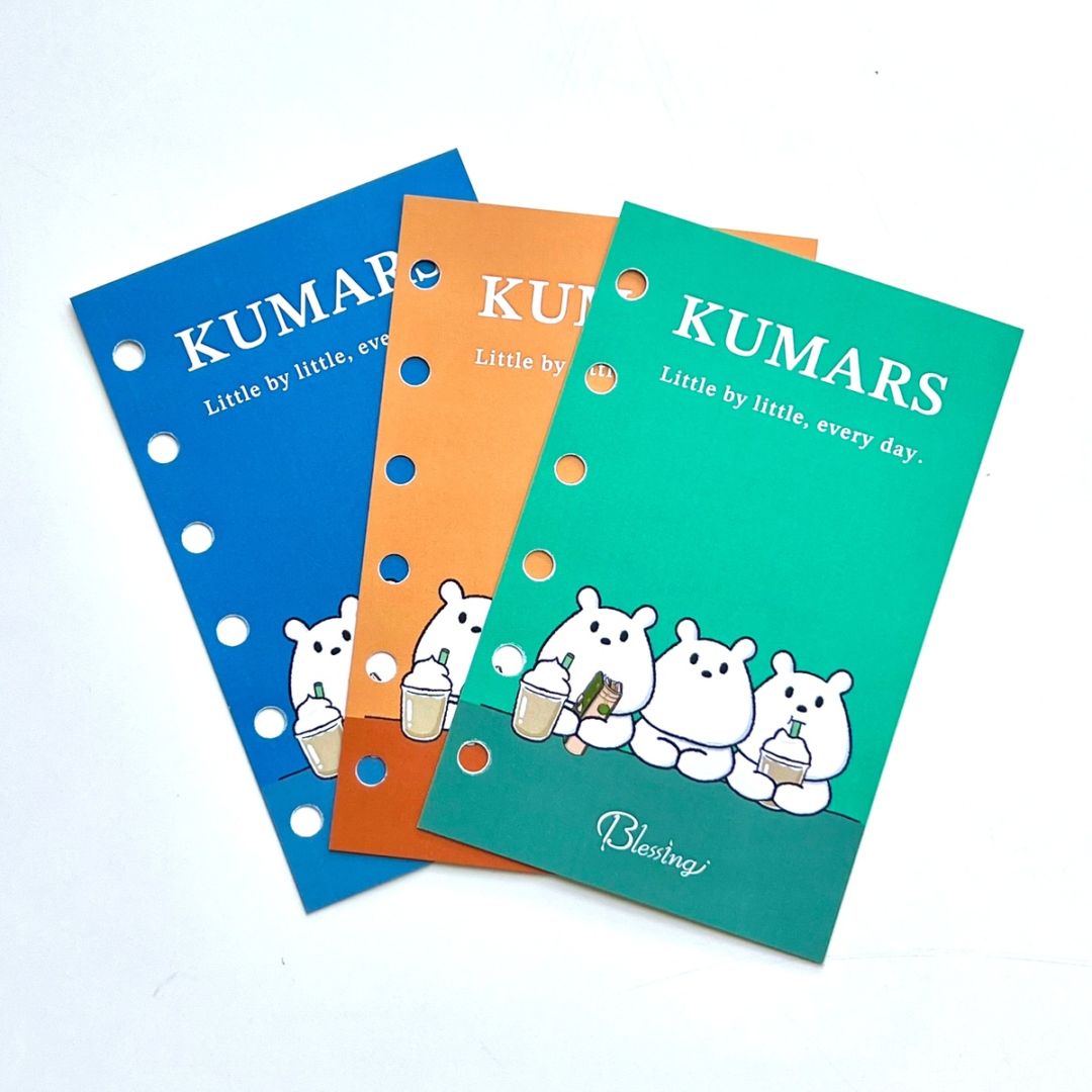 【新商品】KUMARS表紙 リフィルセット（ミニ6）