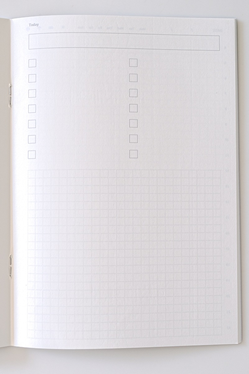 １日を整えるノート