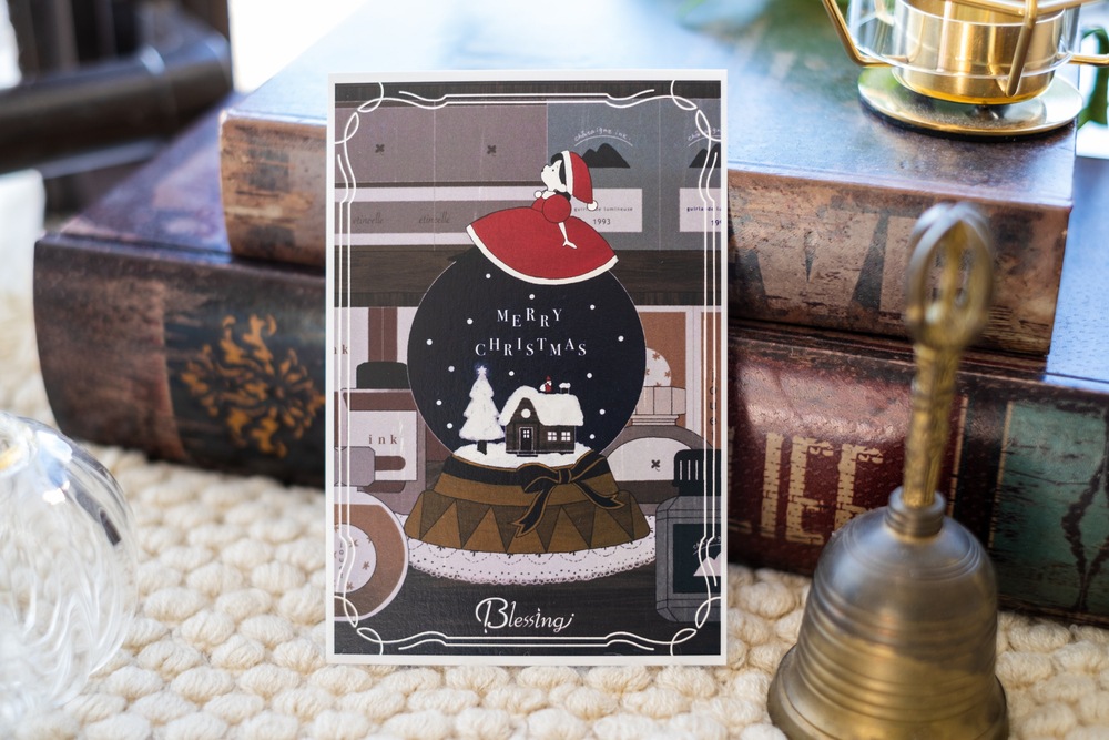 2022年クリスマスカード with ロウ