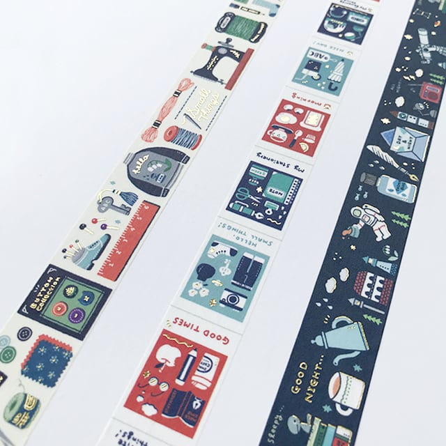 eric　Films マスキングテープ (金箔入り)