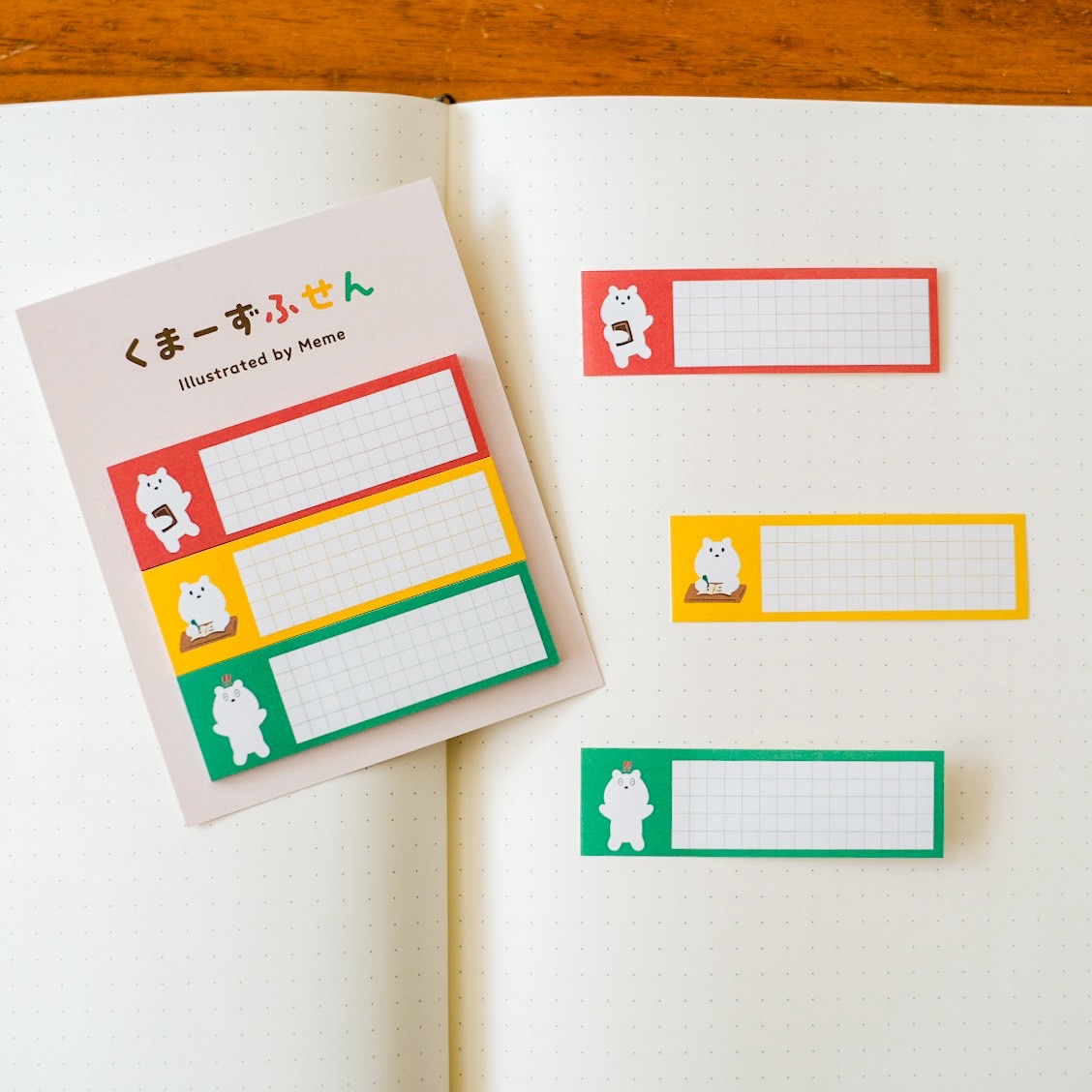 【再入荷】くまーずふせん Vol.1