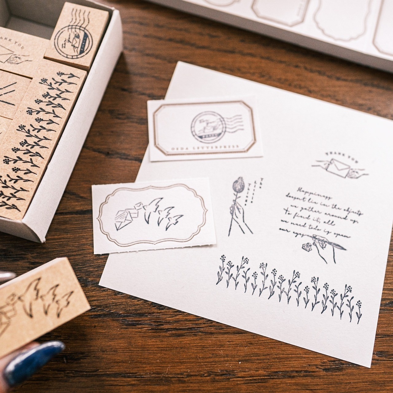 大枝活版室　rubber stamp Thank you Thank You Rubber Stamp | Hobby Lobby | 1986538