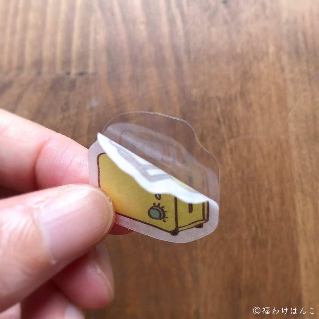 福わけはんこ　フレークシール／Bakery