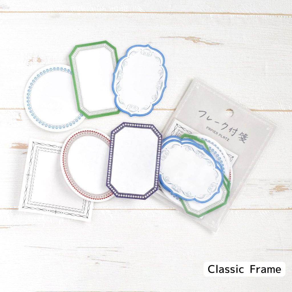 【再入荷】新登場フレーク付箋 ！パピアさん人気商品補充