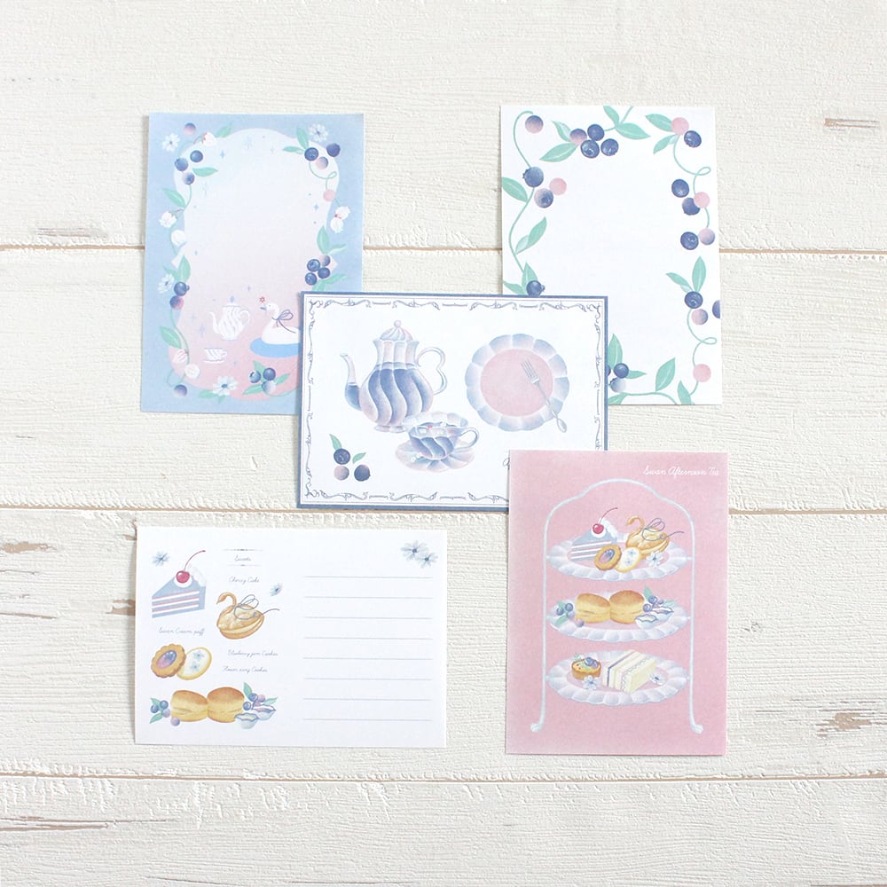 ア・ラ・カル堂 OTEGARU MEMO Swan Afternoon Tea | TECHO | Blessing