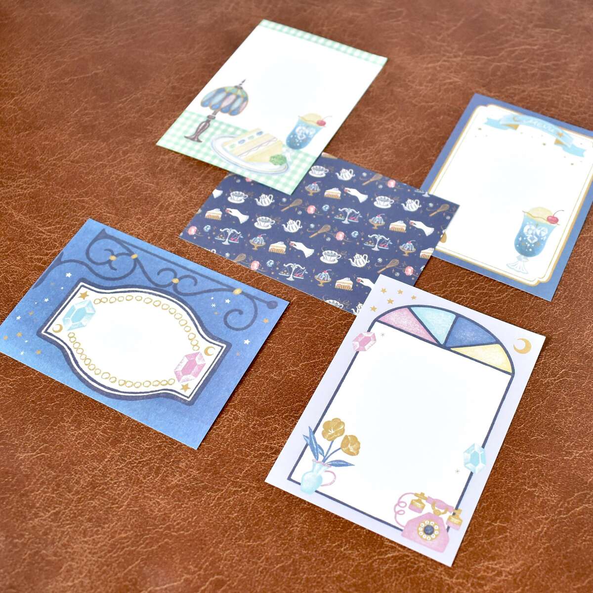 【新商品】ア・ラ・カル堂　OTEGARU MEMO　宝石喫茶店