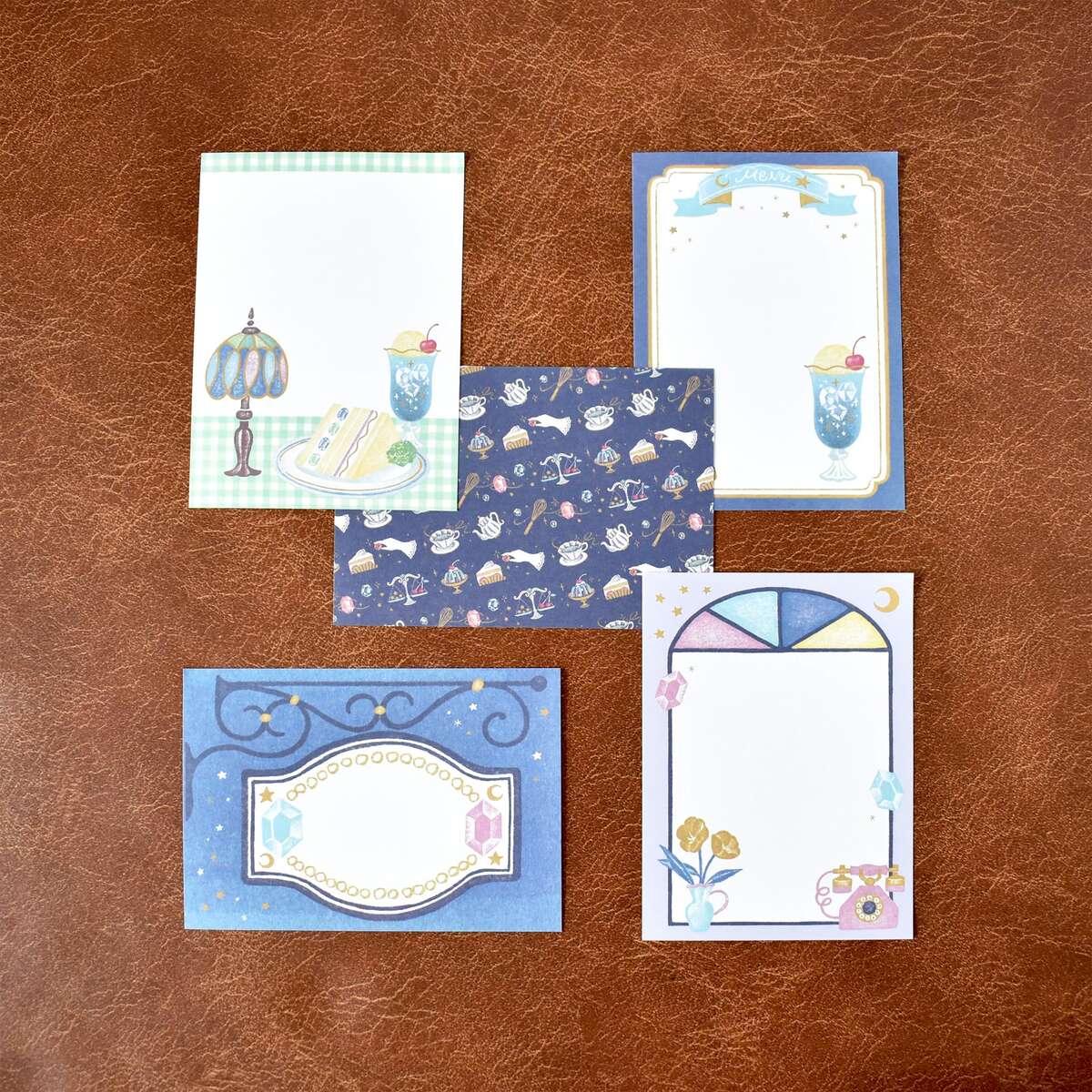 【新商品】ア・ラ・カル堂　OTEGARU MEMO　宝石喫茶店