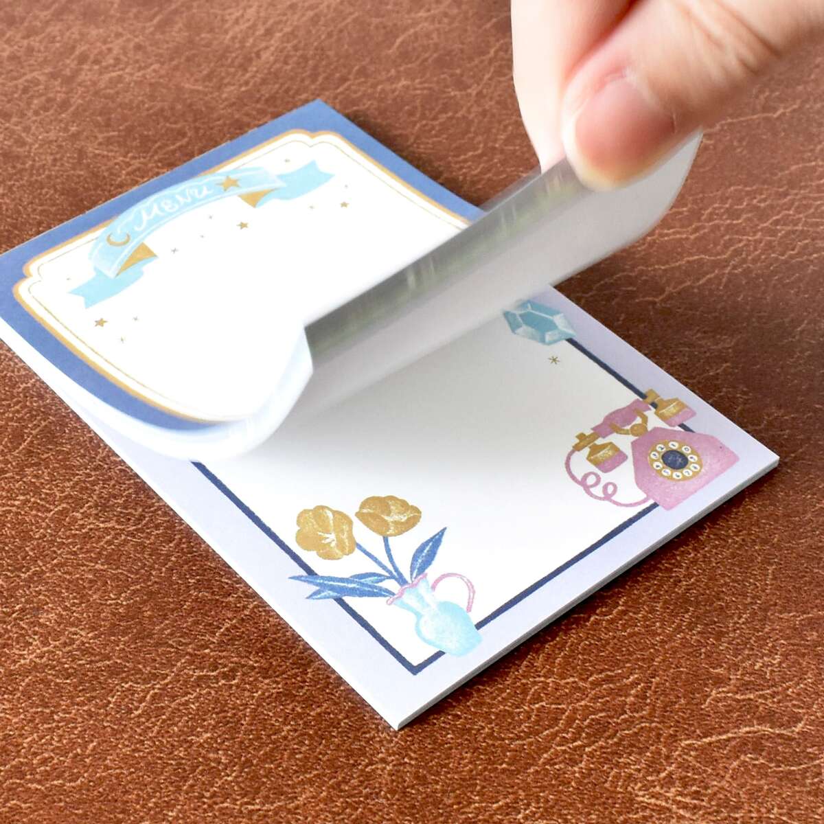 【新商品】ア・ラ・カル堂　OTEGARU MEMO　宝石喫茶店