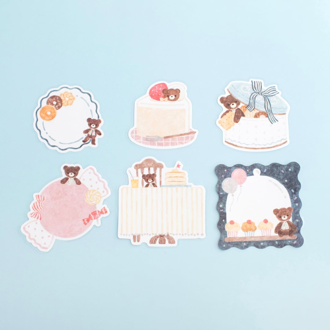 【再入荷】なかうちわか フレーク付箋