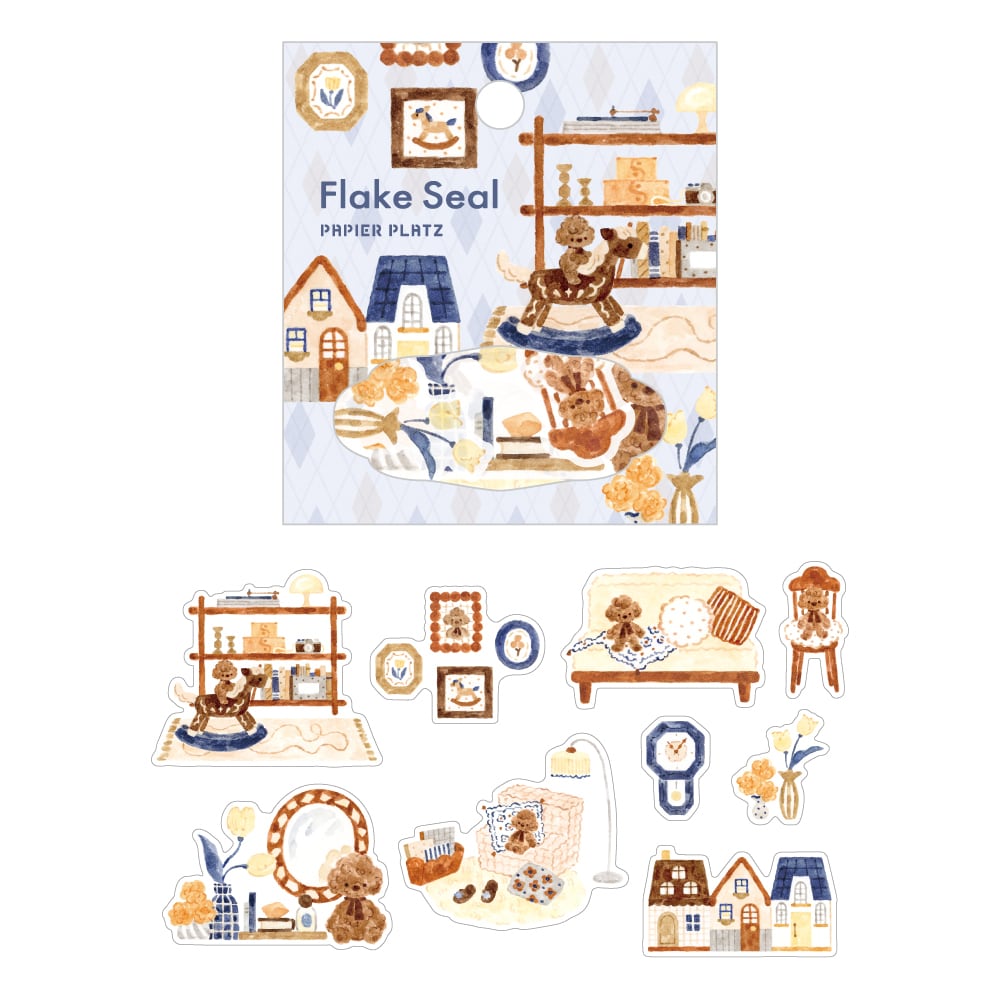 なかうちわか　フレークシール